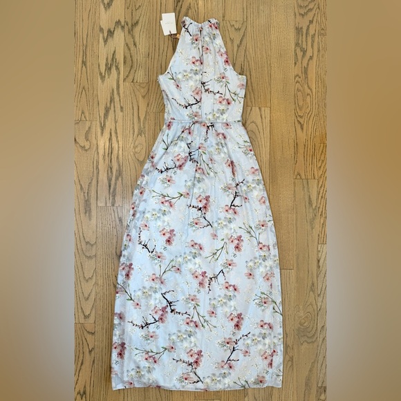 NWT Ted Baker London Women’s Elynor Oriental Blossom Floral Maxi Dress Size 1 - Picture 12 of 16